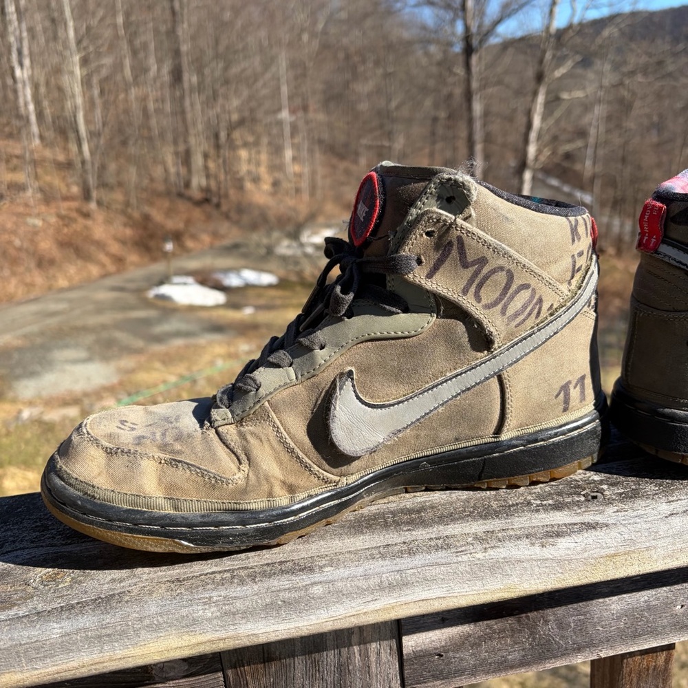 NIKE Dunk Premium Qs High Galaxy Size 10 *FLAWED READ* - Picture 6 of 12